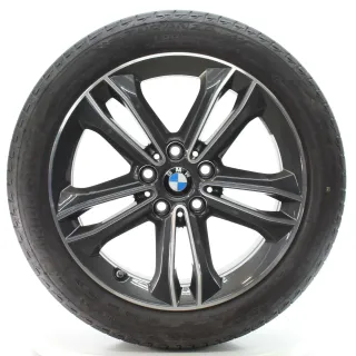 BMW 1er F40 2er F45 F46 Sommerräder Doppelspeiche 549 225/45R17 DOT23 6856087 - Bild 2