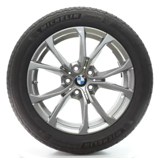 BMW 3er G20 G21 Winterräder V-Speiche 776 Michelin 225/50R17 98H DOT25 6883518 - Bild 3