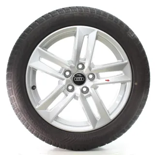 Audi A4 S4 8W Winterräder 5-Parallelspeichen Dunlop 225/50R17 DOT24 8W0601025P - Bild 3