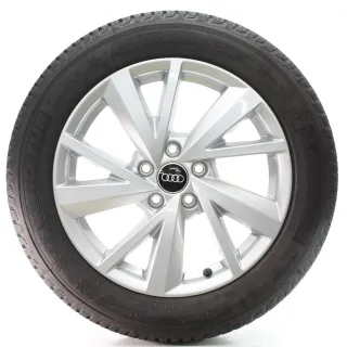 Audi Q2 GAB Winterräder 5-V-Speichen-Design Michelin 215/55R17 DOT25 81A601025C - Bild 3