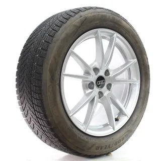 Audi A5 FU B10 Winterräder 5-Doppelspeichen Goodyear 215/55R17 DOT25 8B3601025A - Bild 6