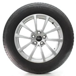 Audi A6 S6 F2 C8 Winterräder 10-Speichen Bridgestone 225/60R17 DOT24 4K0601025 - Bild 3