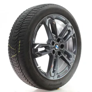 BMW X1 U11 X2 U10 Winterräder Doppelspeiche 1041 Hankook 195/55R19 DOT24 5A661A8 - Bild 6
