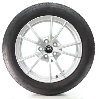 Audi A5 S5 FU5 Winterräder 5-Doppelspeichen Goodyear 215/55R17 DOT24 8B3601025A - Bild 3