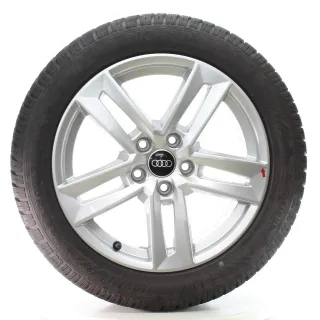 Audi A4 S4 8W Winterräder 5-Parallelspeichen Dunlop 225/50R17 DOT24 8W0601025P - Bild 2
