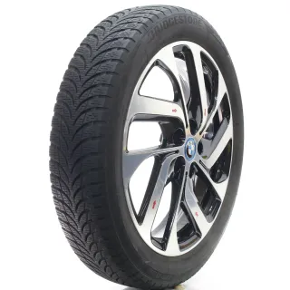 BMW I3 I01 Winterräder Turbinenstyling 428 Schwarz Bridgestone 155/70R19 6856894 - Bild 6