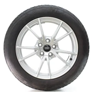 Audi A5 FU B10 Winterräder 5-Doppelspeichen Goodyear 215/55R17 DOT24 8B3601025A - Bild 2