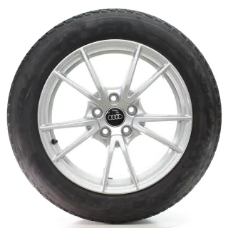 Audi A5 FU B10 Winterräder 5-Doppelspeichen Goodyear 215/55R17 DOT24 8B3601025 - Bild 2