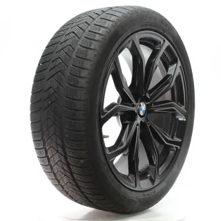 BMW X3 G01 X4 G02 Winterräder Y-Speiche 695 Schwarz Pirelli 245/45R20 6881208 - Bild 7