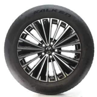 VW Tiguan CT1 Winterräder Napoli Schwarz Glanz Falken 235/55R18 DOT24 571601025K - Bild 1