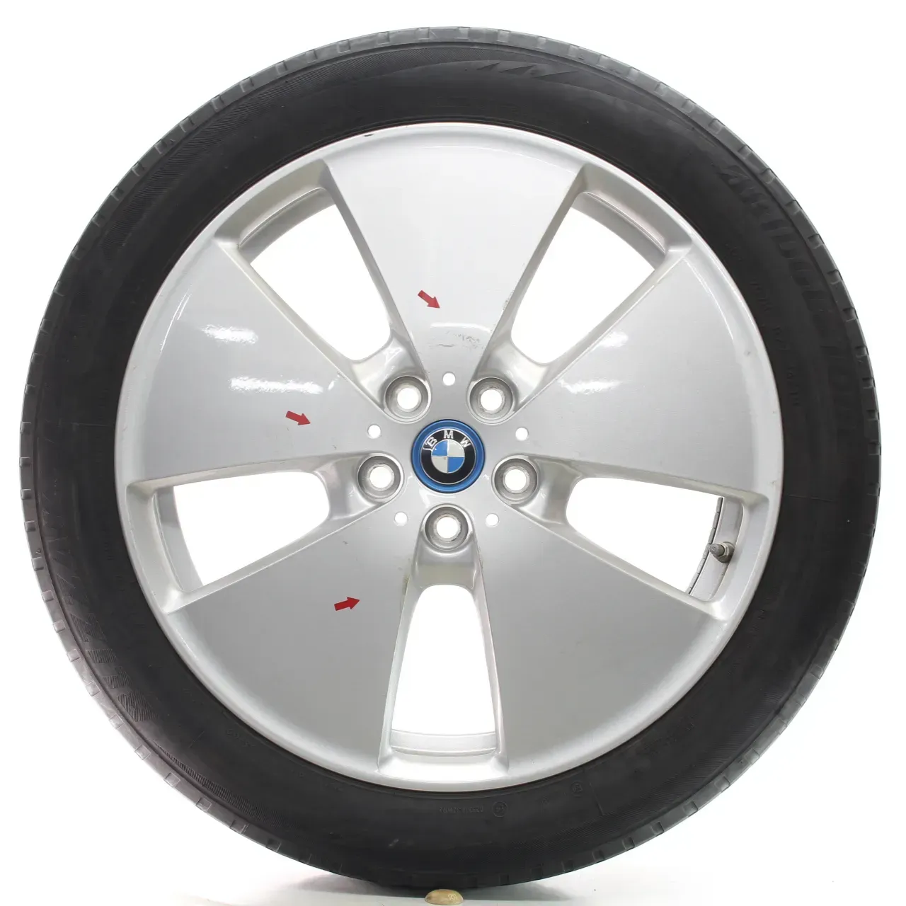 BMW I3 I01 Winterräder Sternspeiche 427 Bridgestone 155/70R19 88Q 6852053 - Bild 1