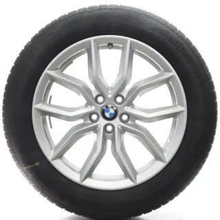 BMW X5 G05 X6 G06 Winterräder V-Speiche 734 Continental 265/50R19 DOT22 6880685 - Bild 3