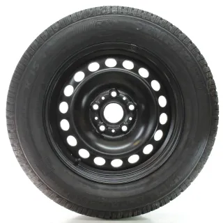 VW Golf 7 5G Seat Leon Winterräder Stahl Semperit 195/65R15 91T 5Q0601027BA/AT - Bild 4