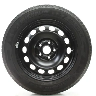 Audi Q2 GAB VW T-ROC A11 Winterräder Stahl Michelin 205/60R16 DOT24 5Q0601027DP - Bild 4