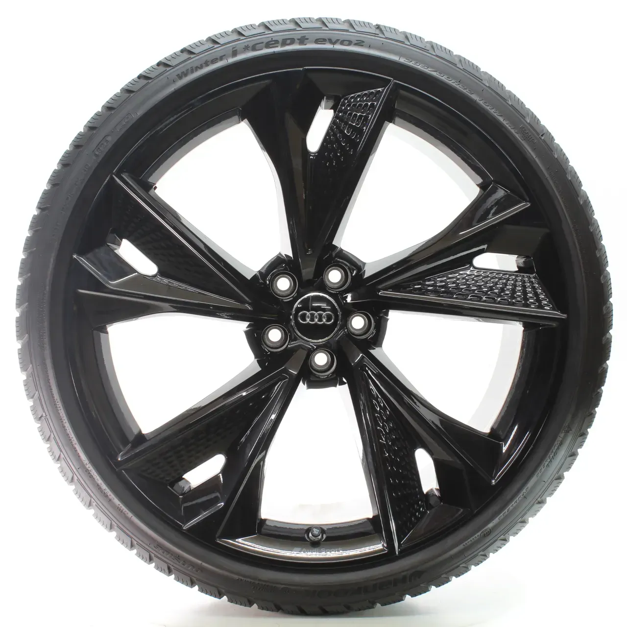 Audi RS6 RS7 4K C8 Winterräder 5-V-Speichen-Struktur 285/30R22 DOT24 4K0601025BC - Bild 1