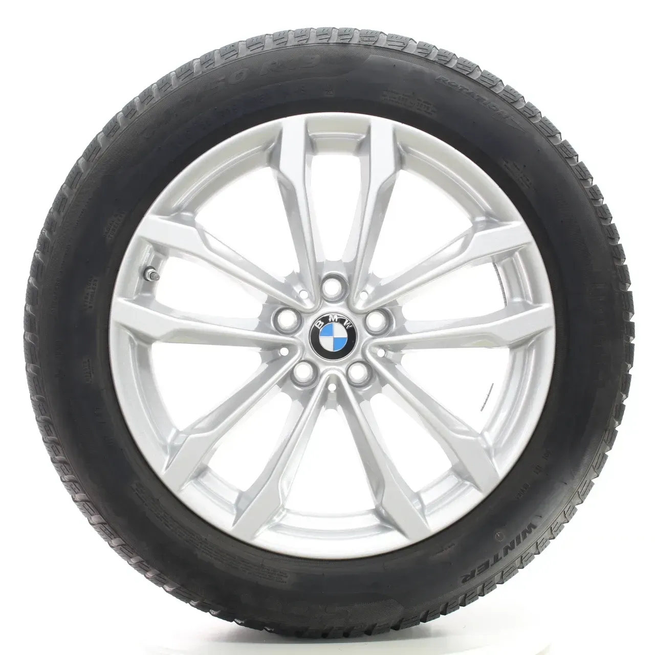 BMW X3 G01 X4 G02 Winterräder V-Speiche 691 Pirelli 245/50R19 DOT24 6877325 - Bild 1