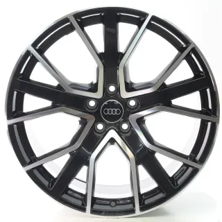 Audi A8 S8 4N Alufelgensatz Y-Speichen Schwarz Glanz 9Jx20 ET37 4N0601025AA - Bild 1