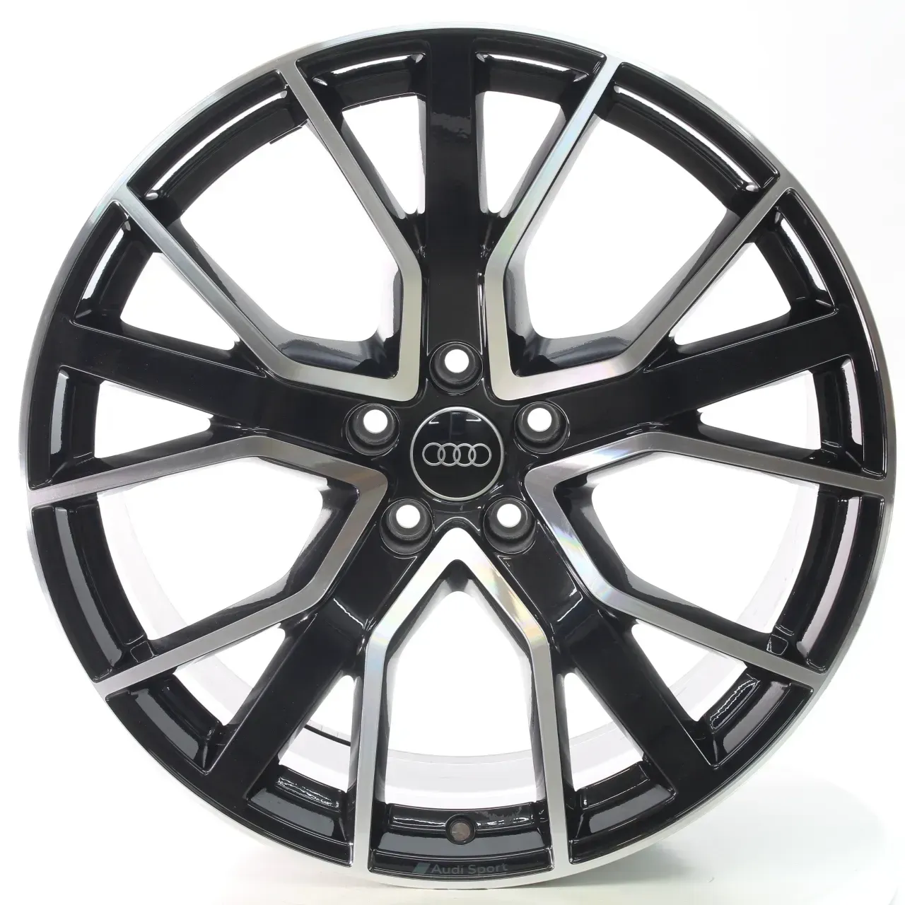Audi A8 S8 4N Alufelgensatz Y-Speichen Schwarz Glanz 9Jx20 ET37 4N0601025AA - Bild 1