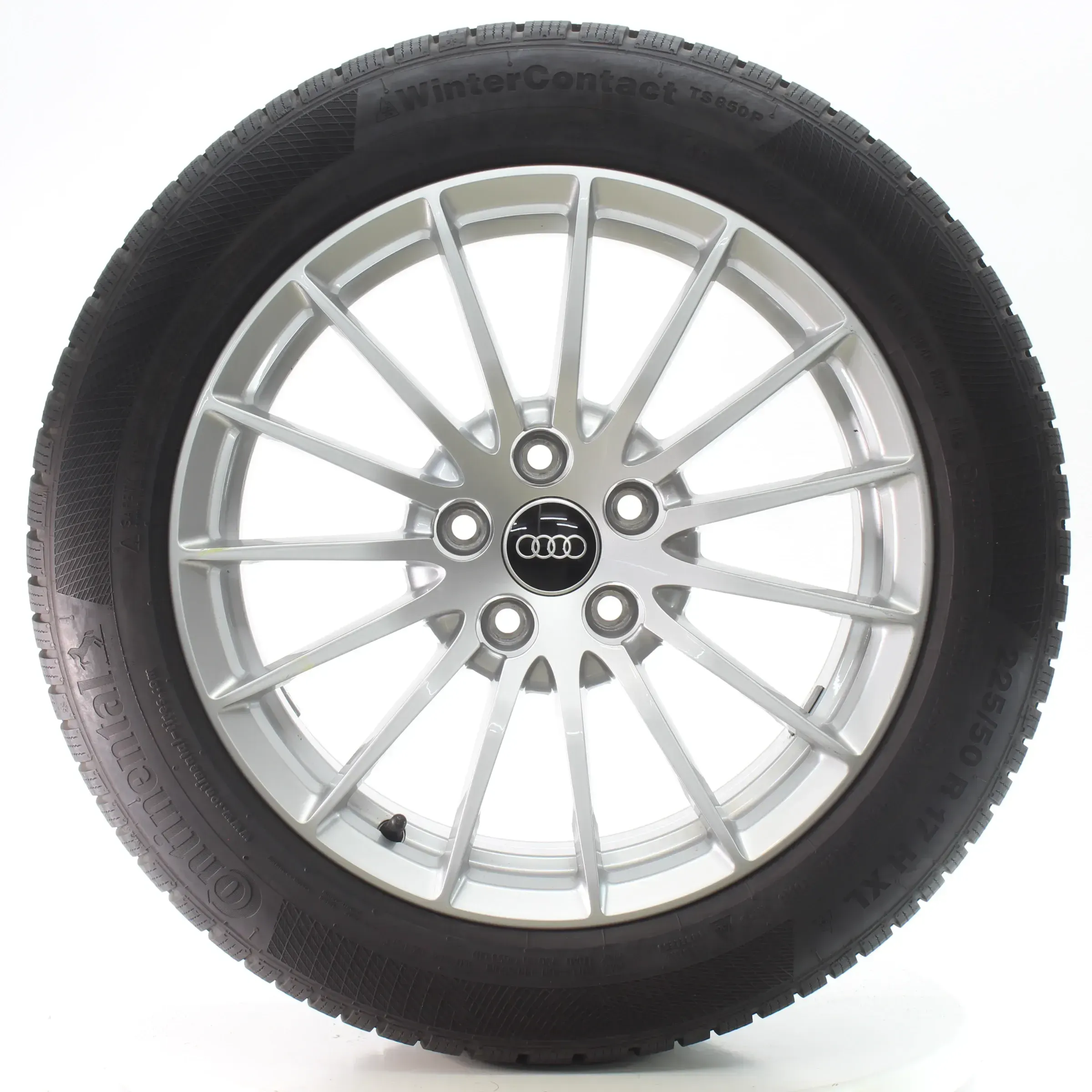 Audi A5 S5 F5 Winterräder 15-Speichen Continental 225/50R17 98H XL 8W0601025AE - Bild 1