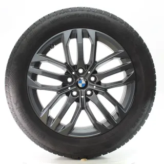BMW X1 iX1 U11 X2 iX2 U10 Winterräder Doppelspeiche 879 Conti 205/60R18 6898046 - Bild 2
