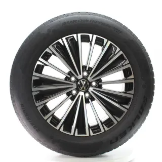 VW Tiguan CT1 Winterräder Napoli Schwarz Falken 235/55R18 104H DOT25 571601025K - Bild 2