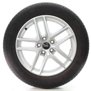 Audi A4 Allroad 8W Winterräder 5-Parallelspeichen 225/55R17 97H DOT22 8W9601025D - Bild 1