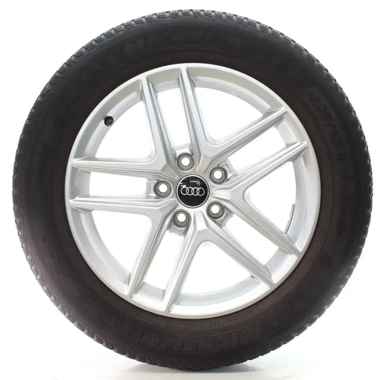 Audi A4 Allroad 8W Winterräder 5-Parallelspeichen 225/55R17 97H DOT22 8W9601025D - Bild 1