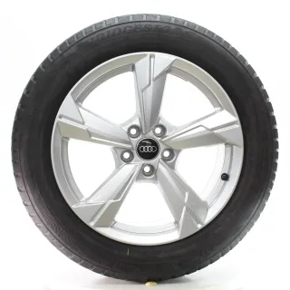 Audi A6 S6 4K C8 Winterräder 5-Arm Bridgestone 225/55R18 102V DOT23 4K0601025D - Bild 6