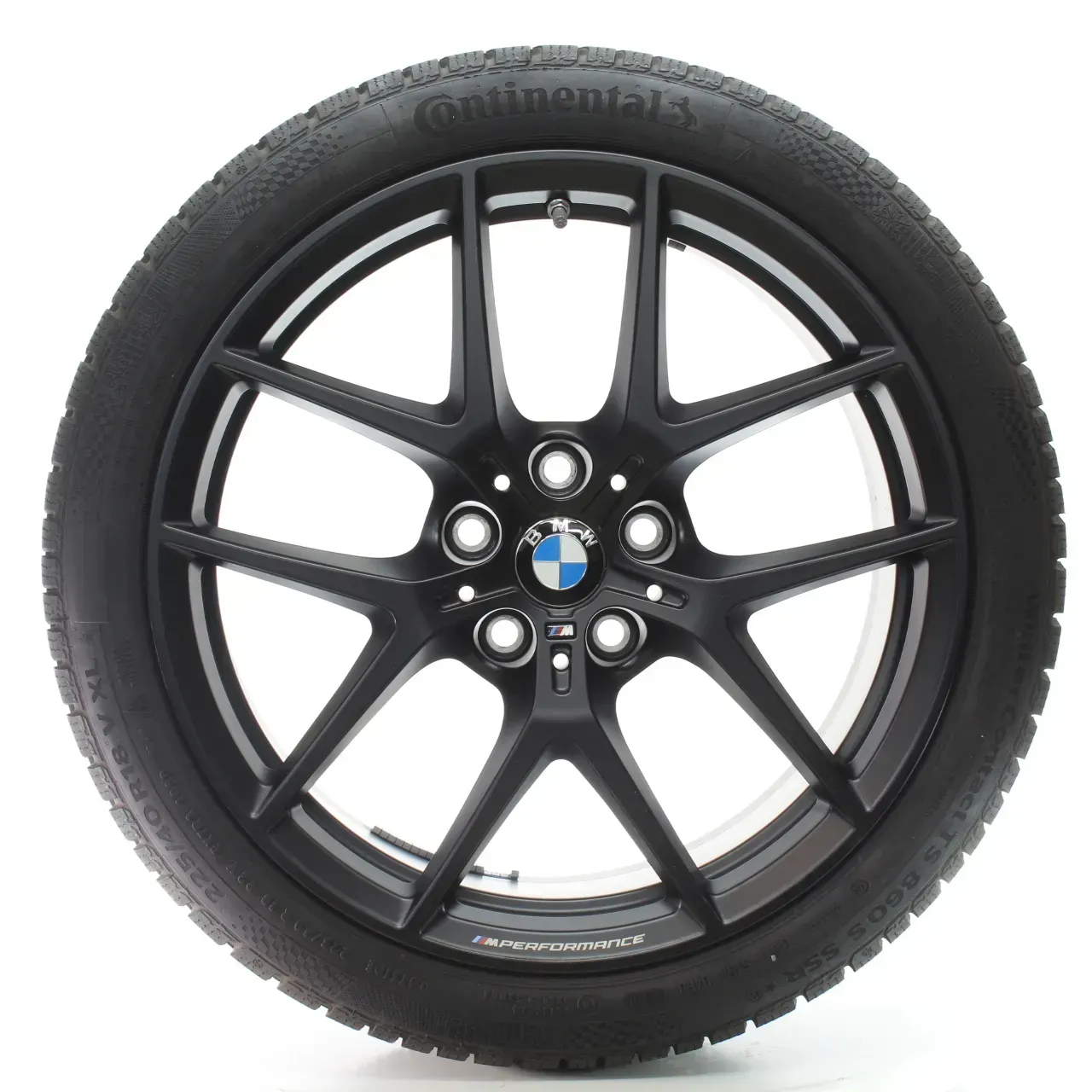 BMW 1er F40 2er F44 Winterräder M Y-Speiche 554 Conti 225/40R18 DOT24 8092354 - Bild 1