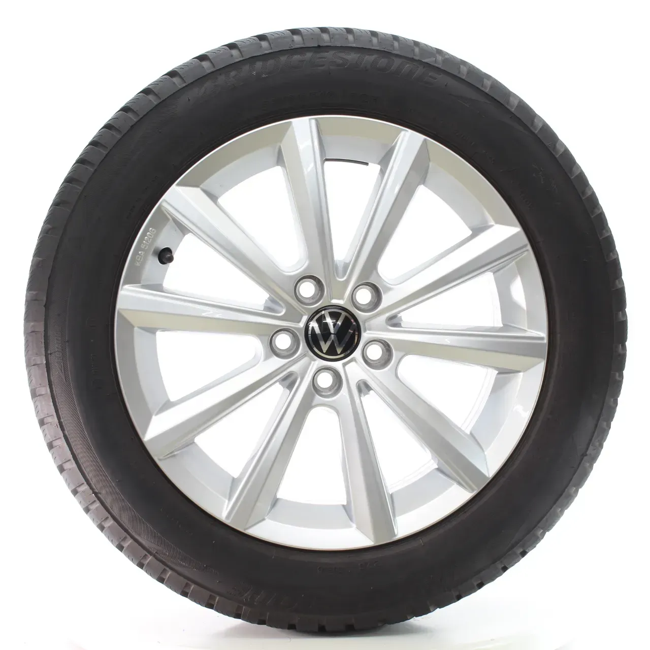 VW Polo VI 2G AW Winterräder Merano Bridgestone 185/60R16 90H DOT25 2G0071496 - Bild 1