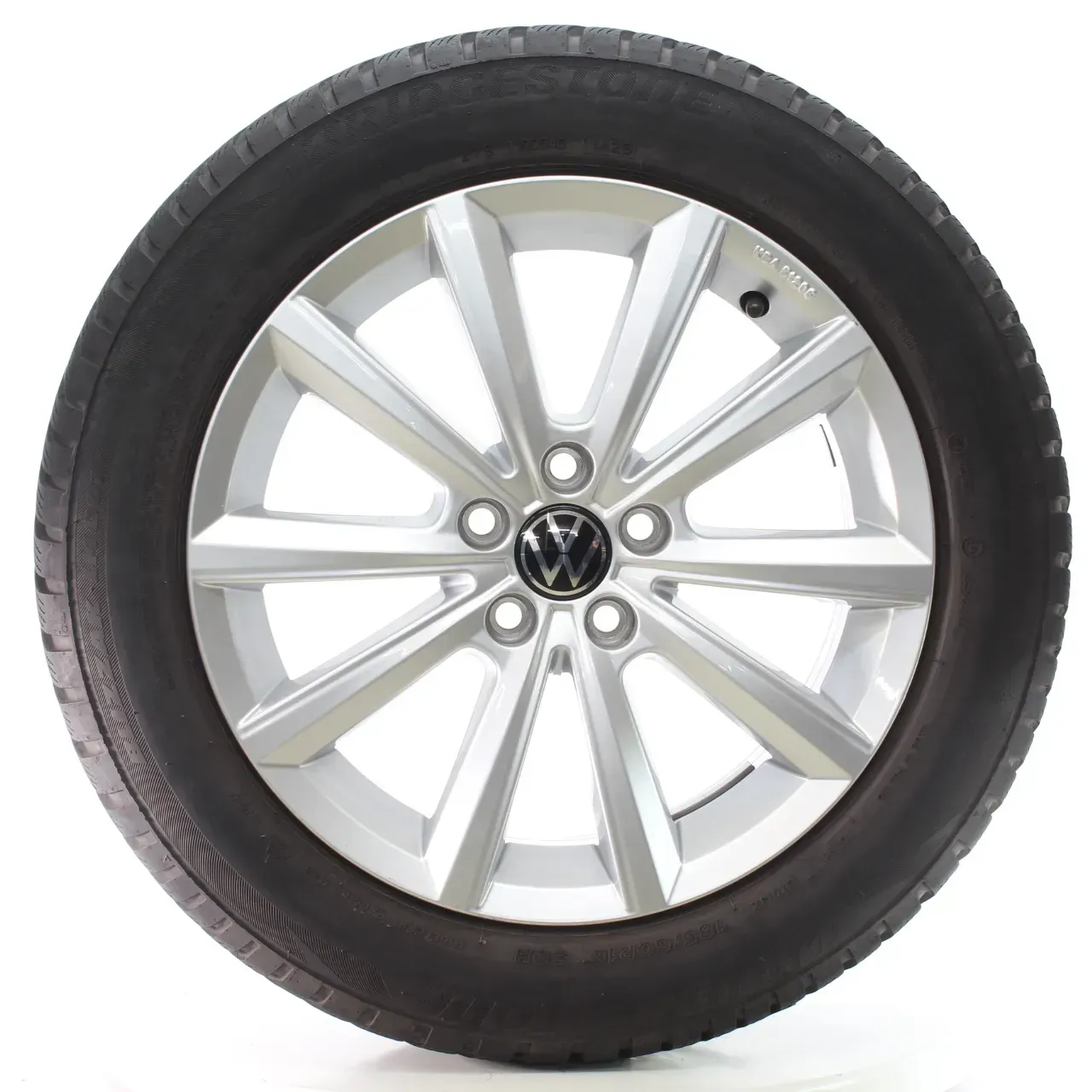 VW Polo VI 2G AW Winterräder Merano Bridgestone 185/60R16 90H DOT25 2G0071496 - Bild 1