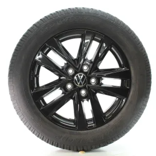 VW Multivan T7 ST Winterräder 5-Doppelspeichen Schwarz 215/60R17 7T0071497 - Bild 2