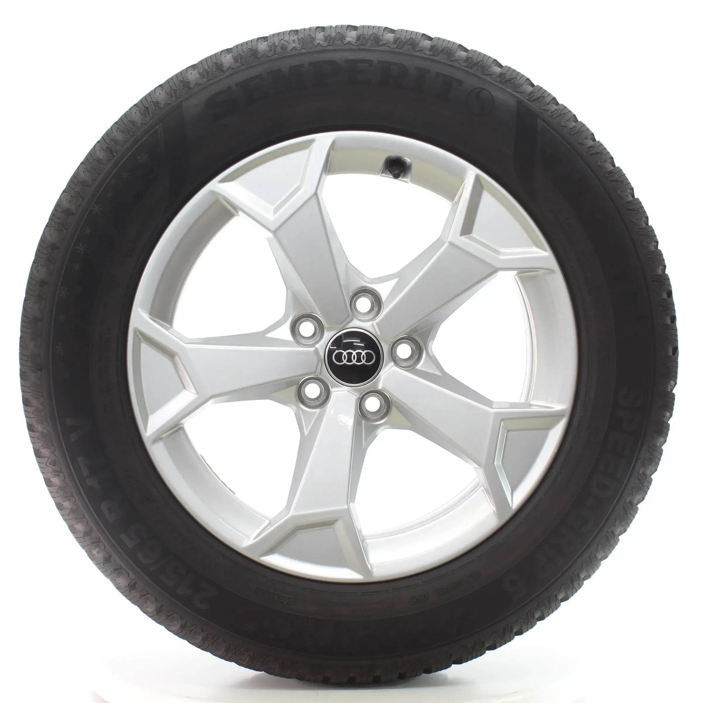 Audi Q3 F3 Winterräder 5-Arm-Secare-Design Semperit 215/65R17 DOT25 83A601025AL - Bild 1