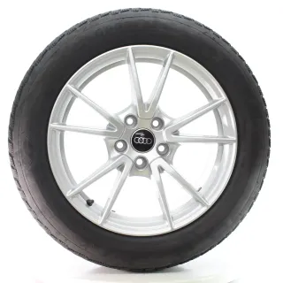 Audi A5 S5 FU5 Winterräder 5-Doppelspeichen Goodyear 215/55R17 DOT24 8B3601025A - Bild 4
