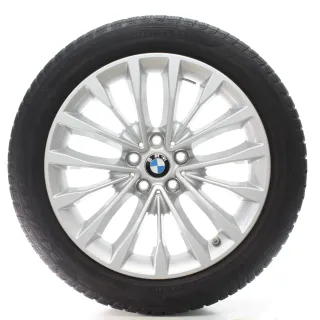 BMW 5er G30 G31 Winterräder W-Speiche 632 Pirelli 245/45R18 100V 6863418 - Bild 1