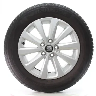 Seat Ibiza V KJ1 Winterräder 10-Speichen Hankook 185/65R15 6F0601025N - Bild 1