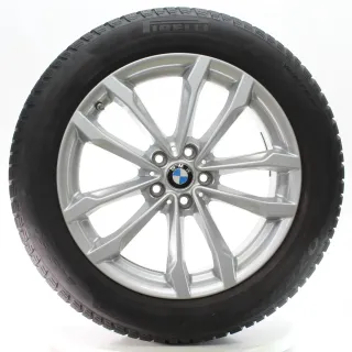 BMW X3 G01 X4 G02 Winterräder V-Speiche 691 Pirelli 245/50R19 105V DOT25 6877325 - Bild 4