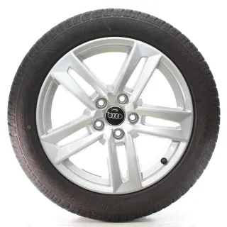 Audi A4 S4 8W Winterräder 5-Parallelspeichen Dunlop 225/50R17 DOT24 8W0601025P - Bild 4
