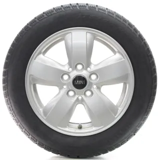 MINI Cooper F55 F56 F57 Winterräder Heli Spoke 492 Pirelli 175/65R15 6855101 - Bild 1
