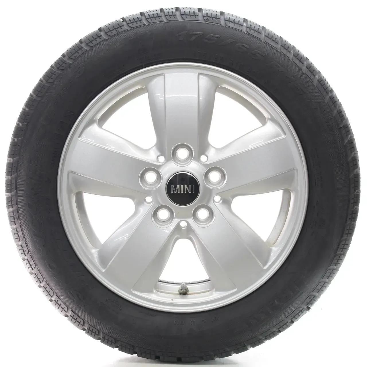 MINI Cooper F55 F56 F57 Winterräder Heli Spoke 492 Pirelli 175/65R15 6855101 - Bild 1