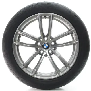BMW 5er G30 G31 Sommerräder M Doppelspeiche 662 245/45-275/40R18 DOT22 7855081-2 - Bild 1