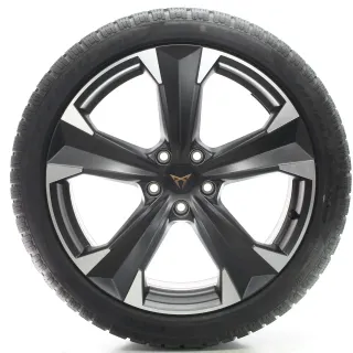 Cupra Ateca KH Winterräder Mattschwarz Pirelli 245/40R19 DOT23 NEU 575601025AS - Bild 3