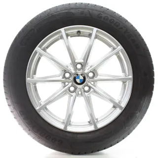 BMW 4er i4 G26 Winterräder V-Speiche 851 Refined Silver 225/55R17 101H 6896762 - Bild 3