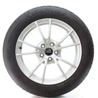 Audi A5 FU B10 Winterräder 5-Doppelspeichen Goodyear 215/55R17 8B3601025A DOT24 - Bild 1