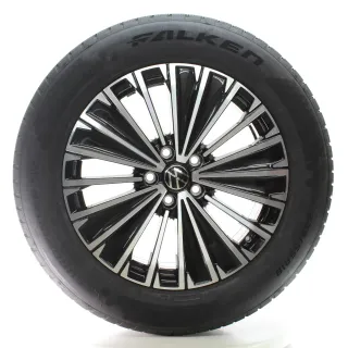 VW Tiguan CT1 Winterräder Napoli Schwarz Glanz Falken 235/55R18 DOT24 571601025K - Bild 4