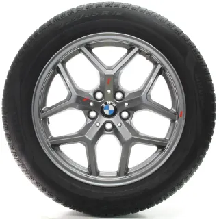 BMW 5er G60 G61 Winterräder Y-Speiche 932 Pirelli 225/55R18 102H DOT24 5A324D5 - Bild 4