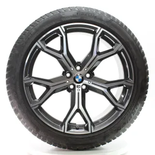 BMW X5 G05 X6 G06 Winterräder M Y-Speiche 741 Pirelli 275/40R21 DOT24 8071999 - Bild 4