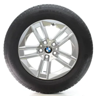 BMW 2er U06 Winterräder Doppelspeiche 186 Continental 205/65R16 DOT25 6888838 - Bild 3