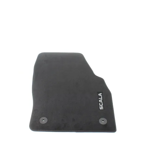 Background image for Skoda Scala NW Textilfußmatten Fußmatten Satz Schwarz 657061404 NEU