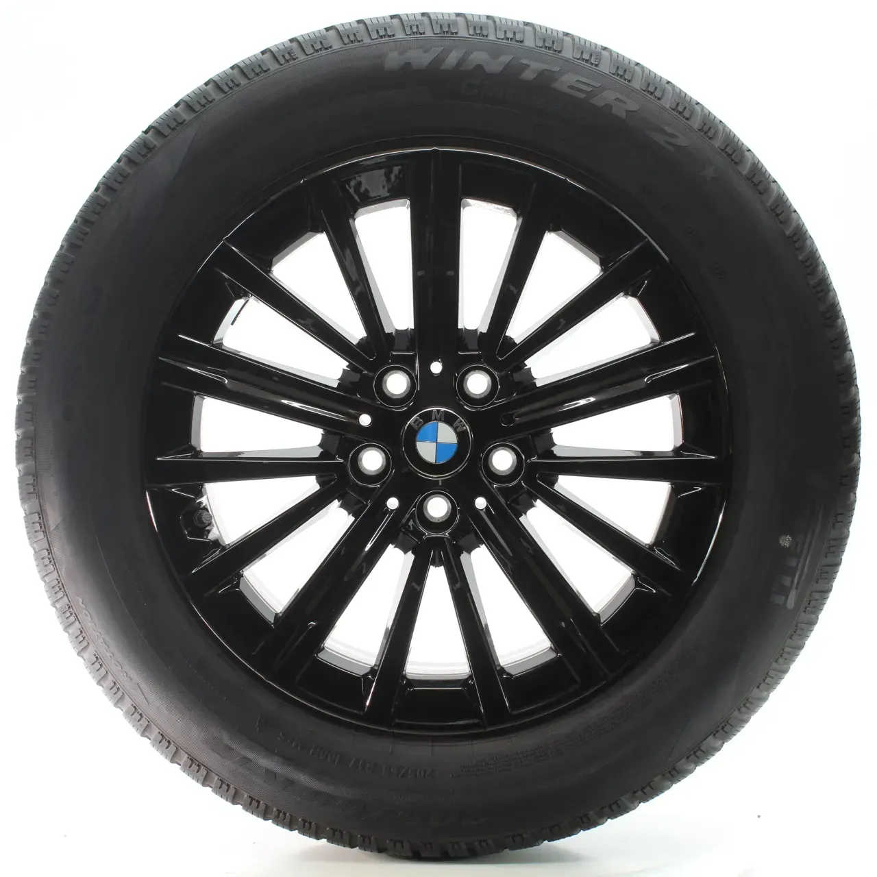 BMW X1 U11 X2 U10 Winterräder V-Speiche 833 Pirelli 205/65R17 100H 5A094B2 - Bild 1